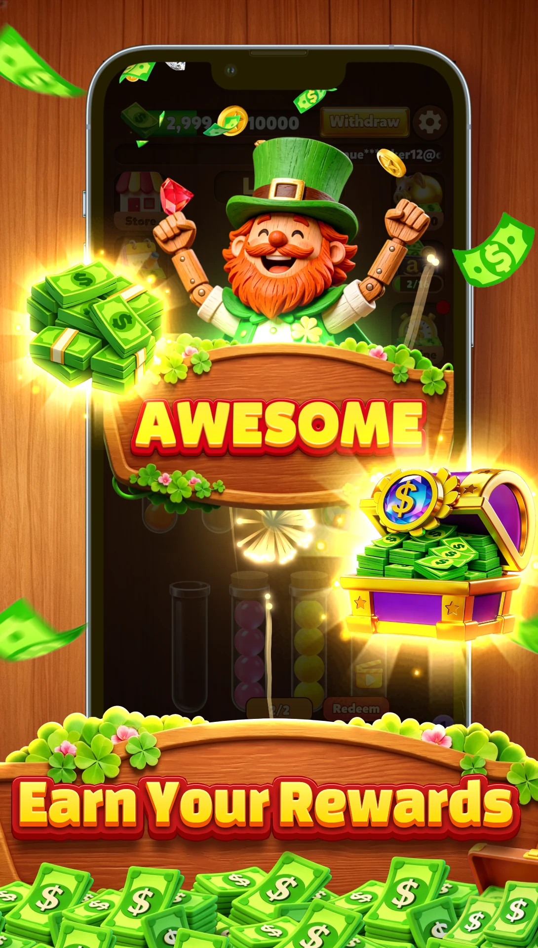 Wood Ball Sort screenshot